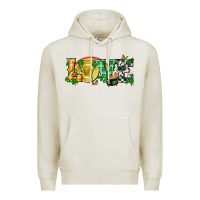 Oatmeal Heather Western love St. Patrick's Day p Premium Hoodie - CowGirlArtShop