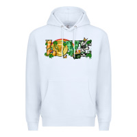 White Western love St. Patrick's Day p Premium Hoodie - CowGirlArtShop