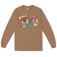Toasted Coconut happy easter yall Long Sleeve Tee - Artiststas