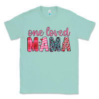 Seafoam one loved mama Classic Tee - JahusDesignShop