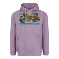 Lavender peace love thunderbird Heavyweight Hoodie - OliviaCreatesArt