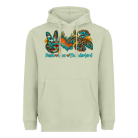 Matcha peace love thunderbird Heavyweight Hoodie - OliviaCreatesArt