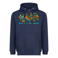 Navy peace love thunderbird Heavyweight Hoodie - OliviaCreatesArt
