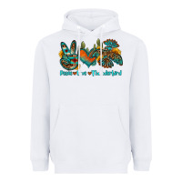 White peace love thunderbird Heavyweight Hoodie - OliviaCreatesArt