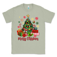 Matcha merry christmas tree with gift box Classic Tee - MaliasSmallBusiness
