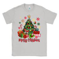 Moon Dust merry christmas tree with gift box Classic Tee - MaliasSmallBusiness