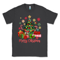 Smoke merry christmas tree with gift box Classic Tee - MaliasSmallBusiness