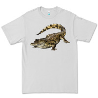 Dove Grey crocodile Premium Tee - LillyAllenDesigns