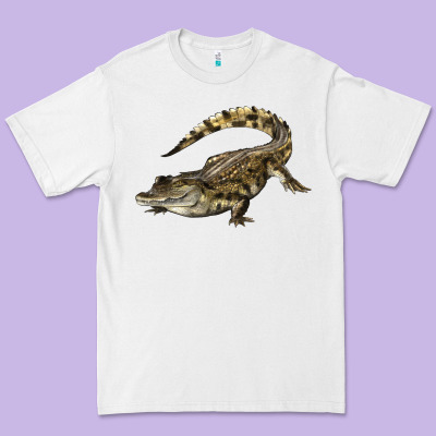 Crocodile Premium Tee Designed By Lillyallendesigns