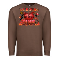 Chestnut Valentine's Day wild thing you make my heart sing Premium Sweatshirt - FaDigitalArtStudio