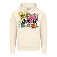 Vintage Artic my first day of preschool Vintage Hoodie - NancyCooperArtShop
