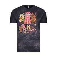 Cloud Black pantasmas christmas mexican conchas ghosts Vintage Tee - MaliasSmallBusiness
