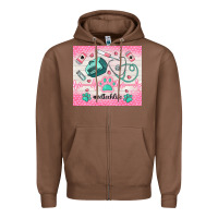 Chestnut #vettechlife Zipper Hoodie - TumblerDesignByShophia