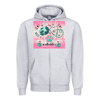 Heather Grey #vettechlife Zipper Hoodie - TumblerDesignByShophia