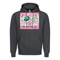 Smoke #vettechlife Zipper Hoodie - TumblerDesignByShophia