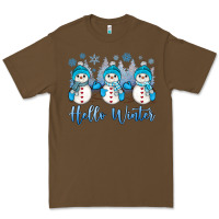 Cacao snowman hello winter Premium Tee - JahusDesignShop