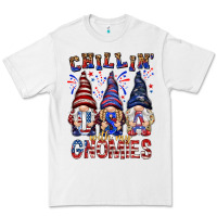 White Chilling with my gnomies with usa Premium Tee - NancyCooperArtShop