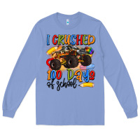 Colony Blue i crushed 100 days of school Long Sleeve Tee - Artiststas