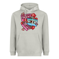 Moon Dust valentines day casette olivia Heavyweight Hoodie - OliviaCreatesArt