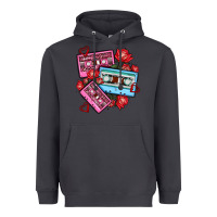 Smoke valentines day casette olivia Heavyweight Hoodie - OliviaCreatesArt