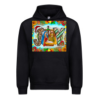Black joy jesus Urban Hoodie - CowhideDigitalArt