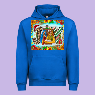 Joy Jesus Urban Hoodie Designed By Cowhidedigitalart