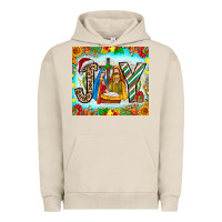 Pigment French Oak joy jesus Urban Hoodie - CowhideDigitalArt