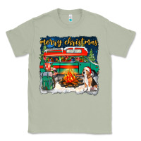 Matcha Merry Christmas with camper van Classic Tee - NancyCooperArtShop