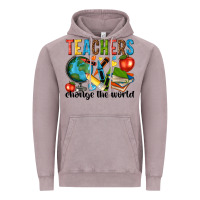 Vintage Zinc teachers change the world Vintage Hoodie - NancyCooperArtShop