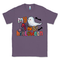 Lavender My 1st Halloween Classic Tee - CowhideDigitalArt