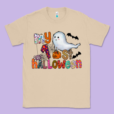 My 1st Halloween Classic Tee Designed By Cowhidedigitalart