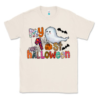Natural My 1st Halloween Classic Tee - CowhideDigitalArt