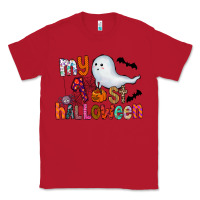 Red My 1st Halloween Classic Tee - CowhideDigitalArt