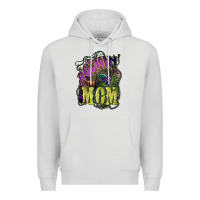 Dove Grey Rockin the mom Mother's Day Premium Hoodie - HowdyJamesFarm