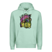 Seafoam Rockin the mom Mother's Day Premium Hoodie - HowdyJamesFarm