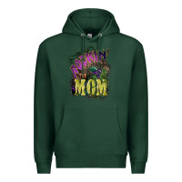 Sports Green Rockin the mom Mother's Day Premium Hoodie - HowdyJamesFarm