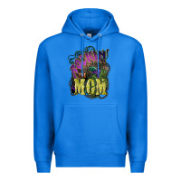 True Royal Rockin the mom Mother's Day Premium Hoodie - HowdyJamesFarm