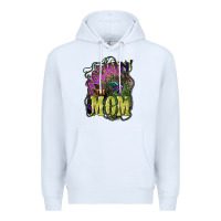 White Rockin the mom Mother's Day Premium Hoodie - HowdyJamesFarm