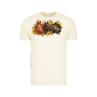 Vintage Arctic western horses Vintage Tee - MaliasSmallBusiness