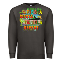 Smoke Fiesta siesta tequila repeat Premium Sweatshirt - FaDigitalArtStudio