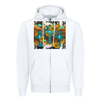 White western crosses and sunflowers Zipper Hoodie - TumblerDesignByShophia