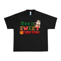 Black Have a sweet Christmas Urban Heavy Tee - NancyCooperArtShop