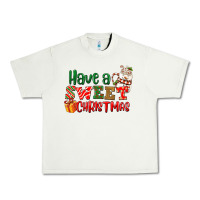 Pistachio Have a sweet Christmas Urban Heavy Tee - NancyCooperArtShop