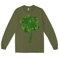 Army Green lucky st patrick s day Long Sleeve Tee - Artiststas