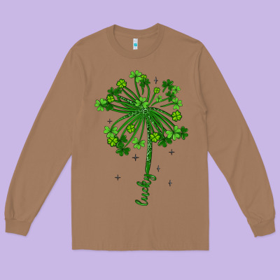 Lucky St Patrick S Day Long Sleeve Tee Designed By Artiststas