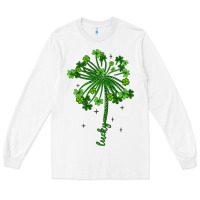 White lucky st patrick s day Long Sleeve Tee - Artiststas