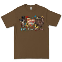 Cacao faith love freedom usa Premium Tee - NancyCooperArtShop
