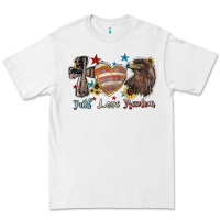 White faith love freedom usa Premium Tee - NancyCooperArtShop