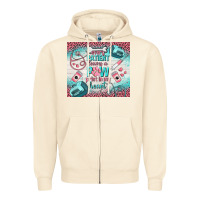 Sandshell every patient leaves a paw print in my heart Zipper Hoodie - TumblerDesignByShophia