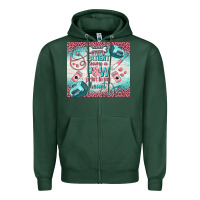 Sports Green every patient leaves a paw print in my heart Zipper Hoodie - TumblerDesignByShophia